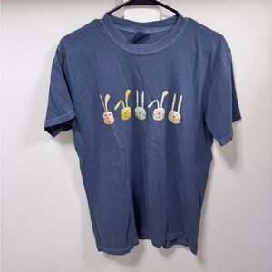 Comfort Colors Navy Bunny T-Shirt